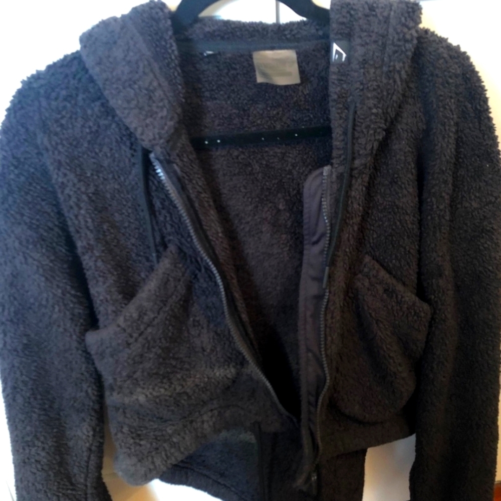 Gymshark cropped Sherpa